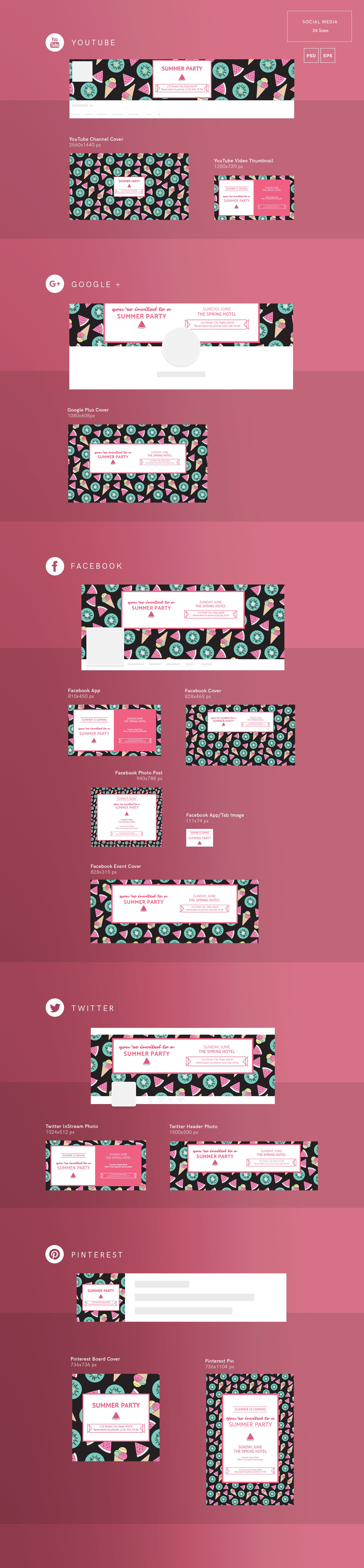 socialmediapack creativemarket 1 514