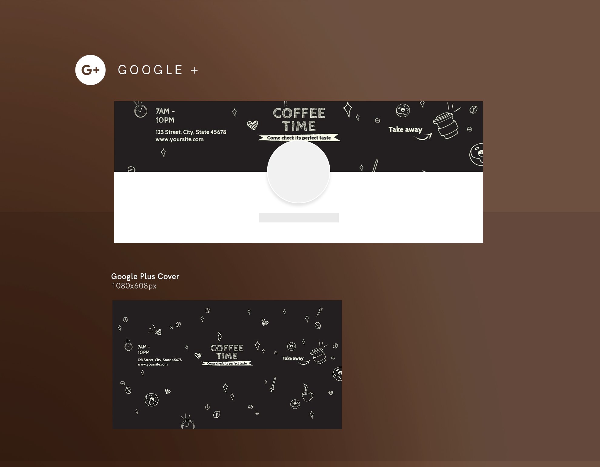 Social Media Pack | Coffee Time preview image.