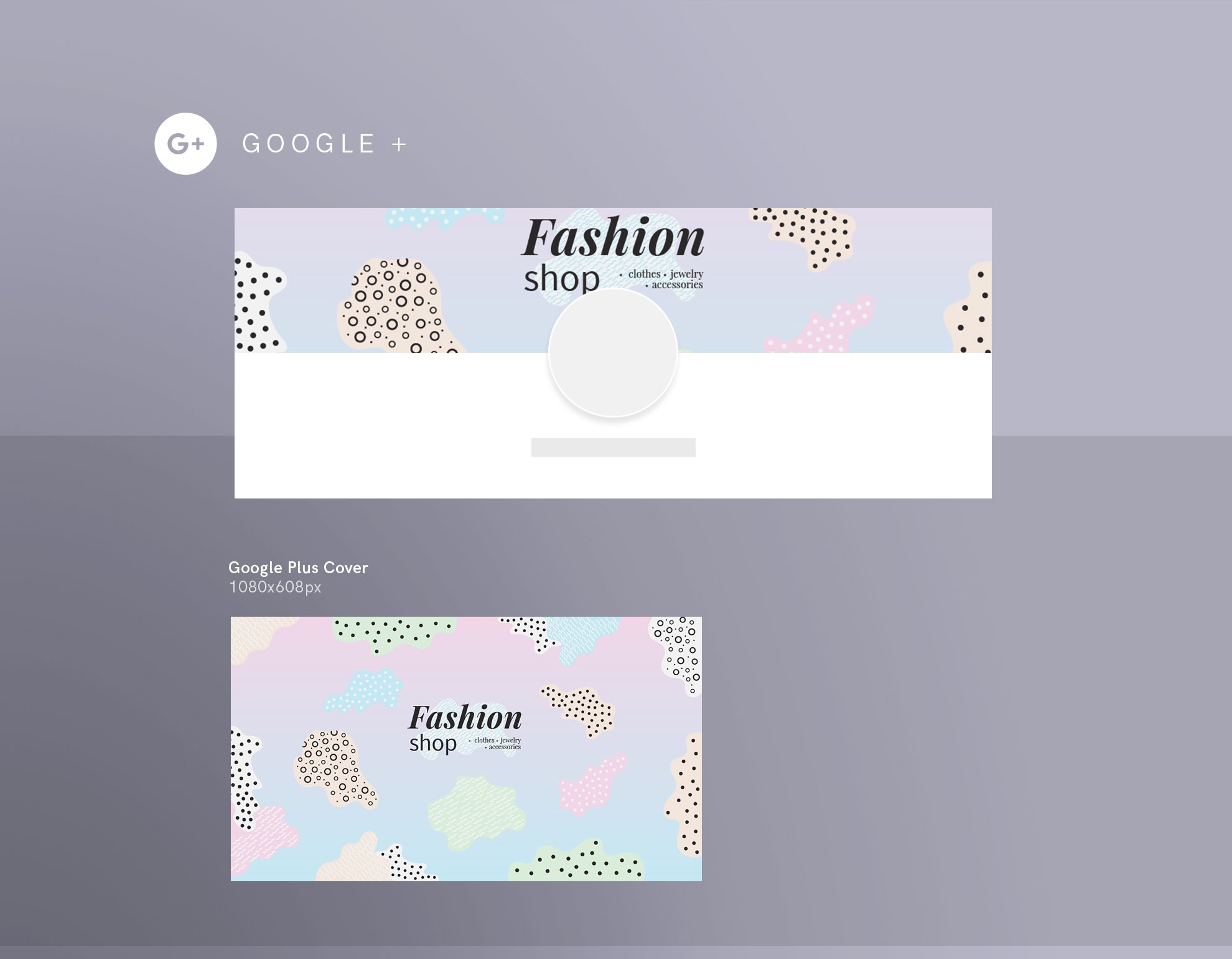 Social Media Pack | Fashion Shop preview image.