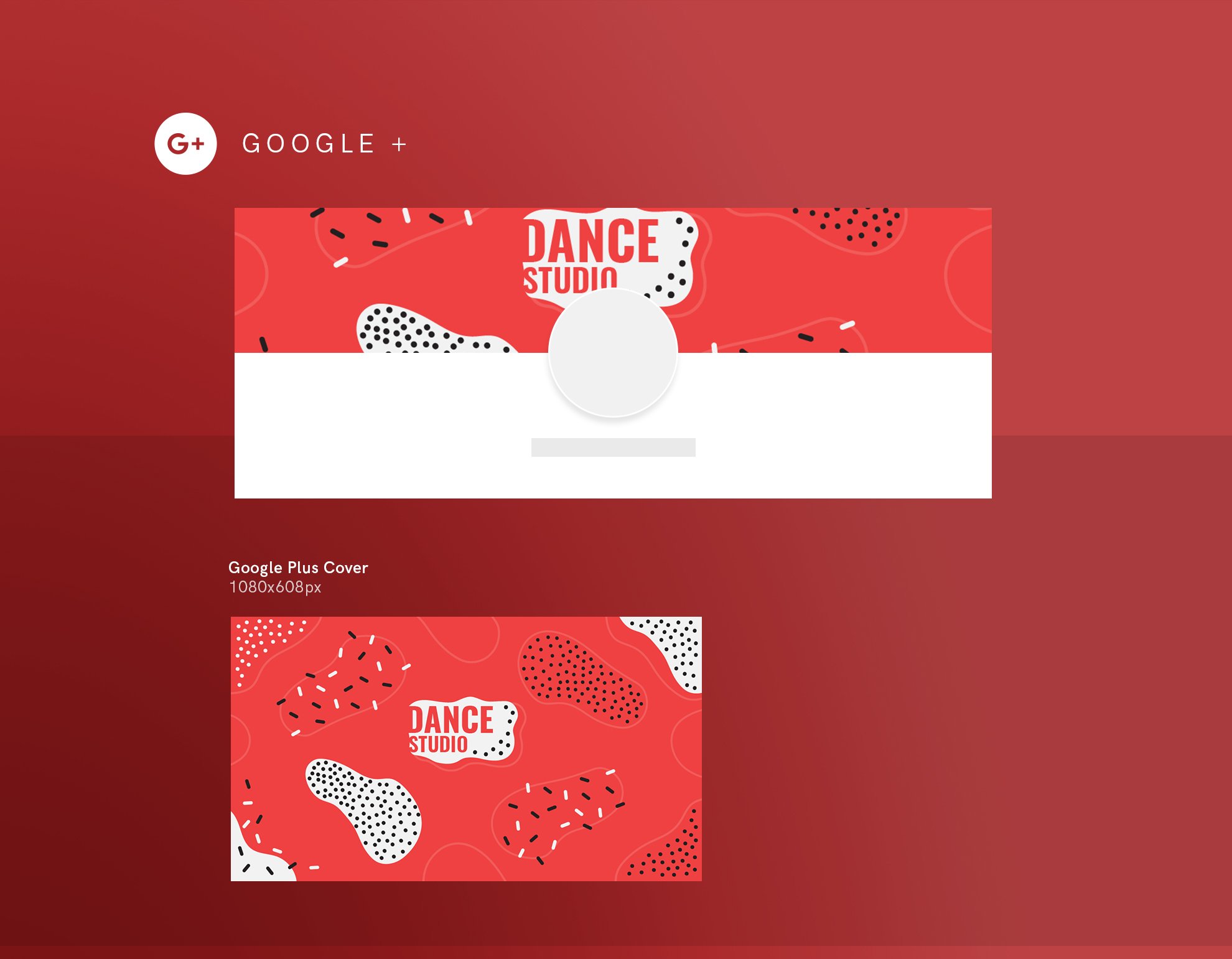 Social Media Pack | Dance Studio preview image.