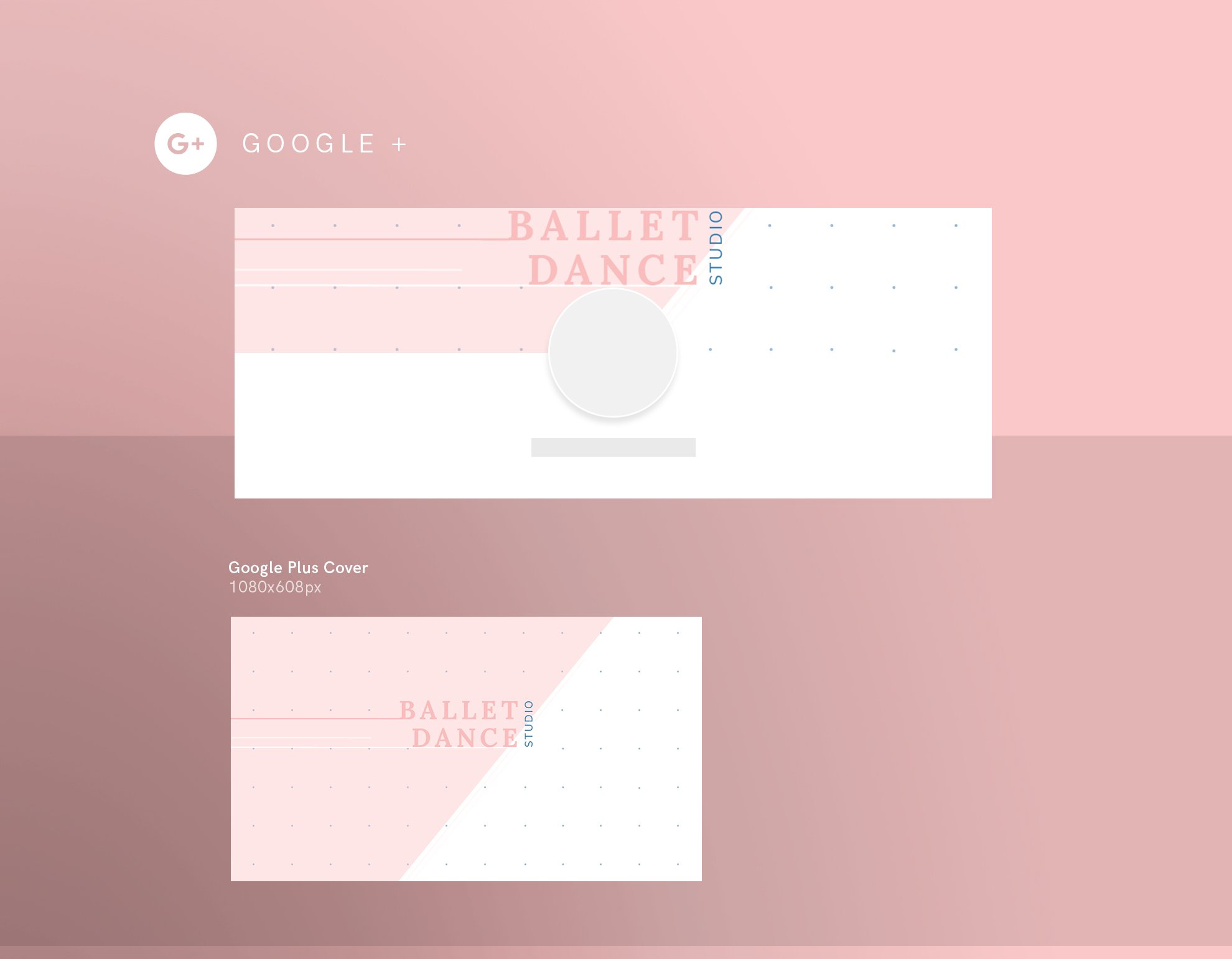 Social Media Pack | Ballet Studio preview image.