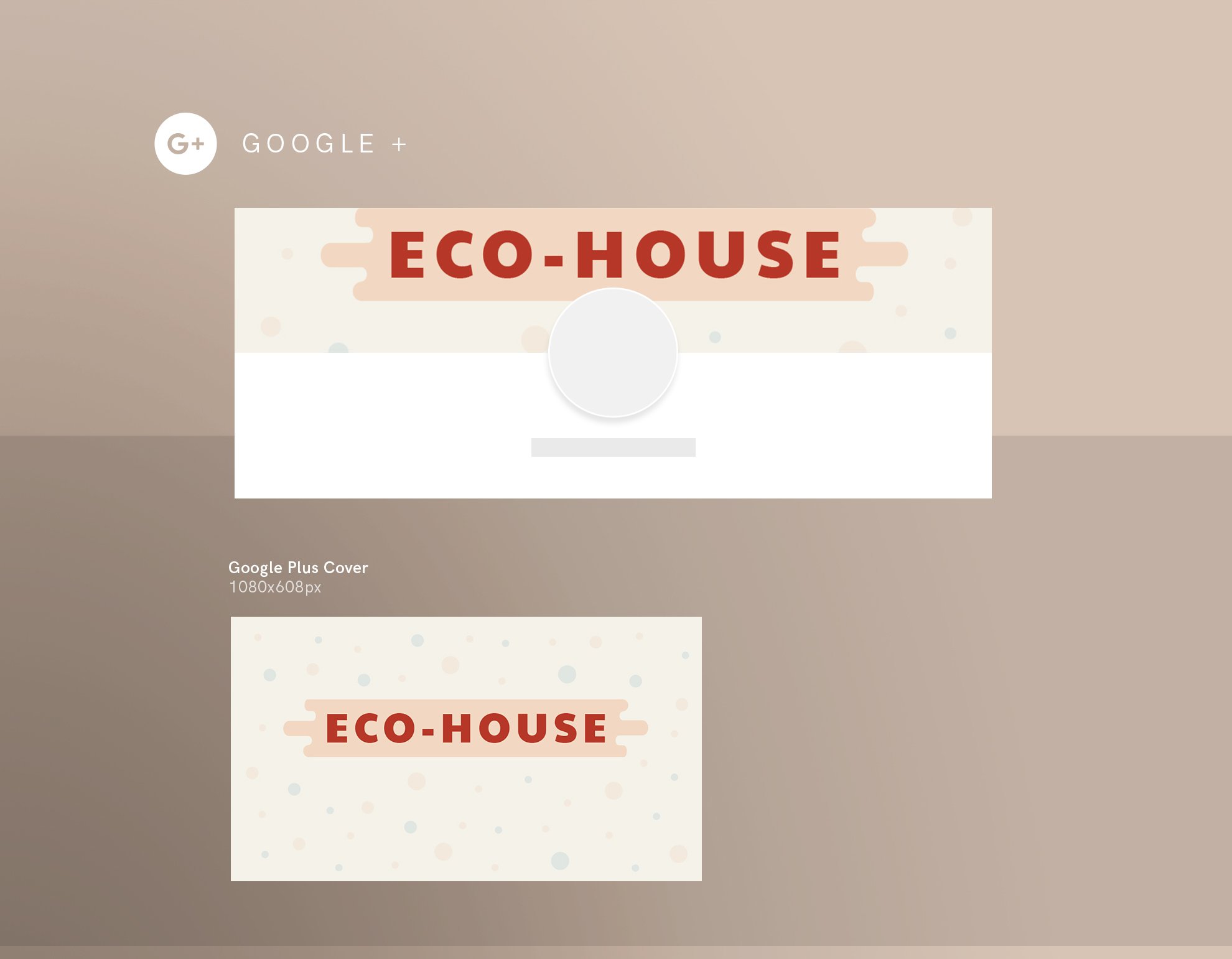 Social Media Pack | Eco House preview image.