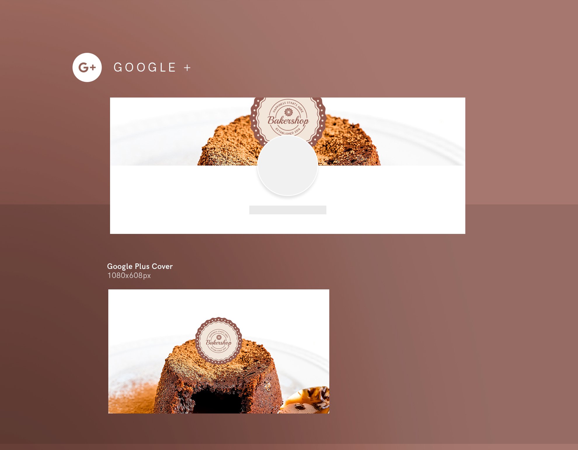 Social Media Pack | Baker Shop preview image.