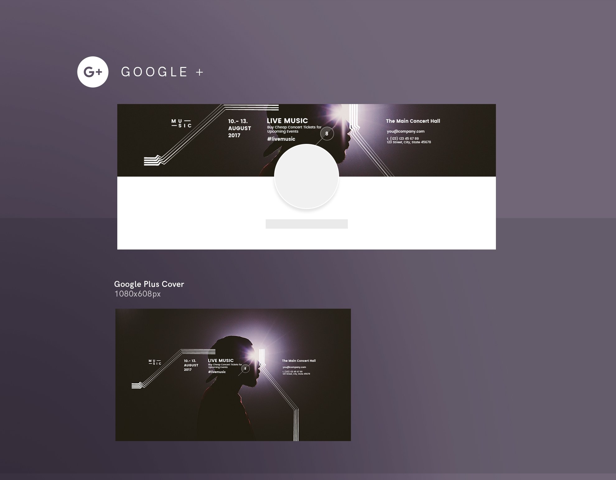 Social Media Pack | Music preview image.