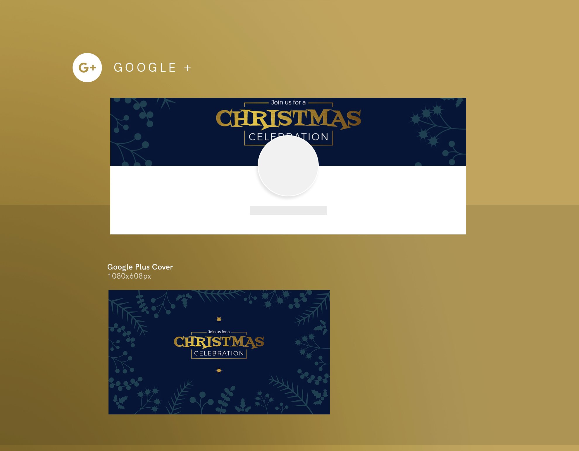 SocialMediaPack|ChristmasCelebration preview image.