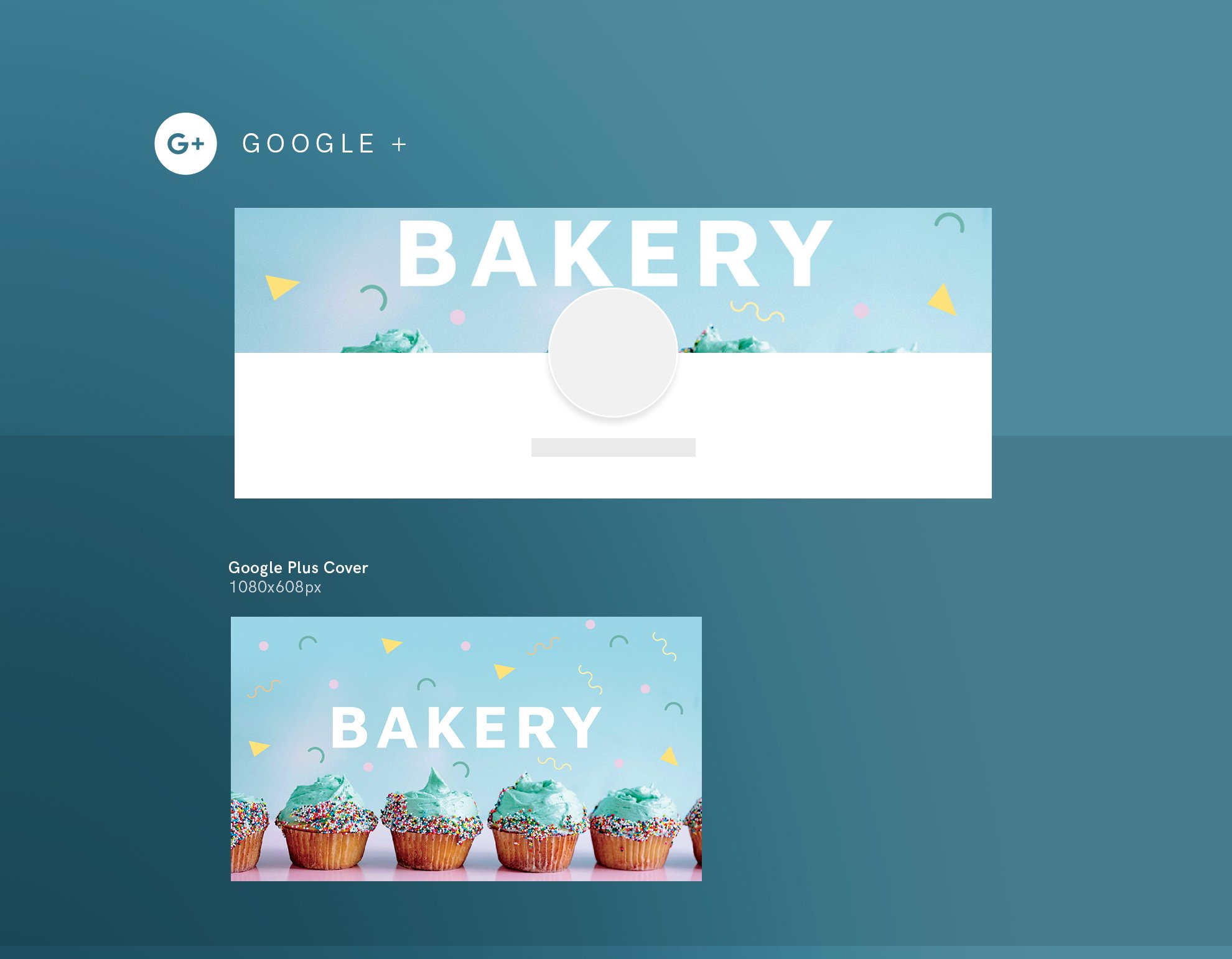 Social Media Pack | Bakery preview image.