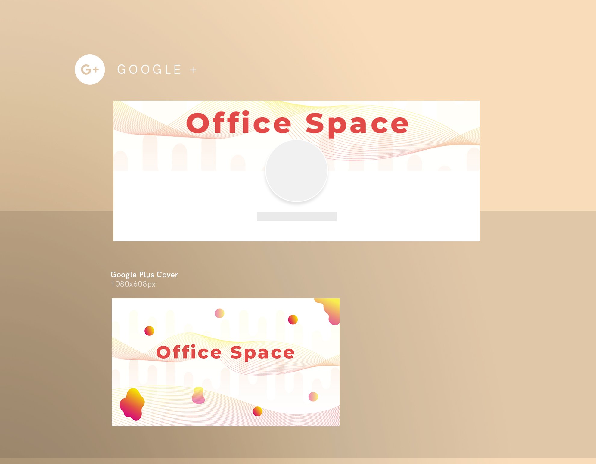 Social Media Pack | Office Space preview image.