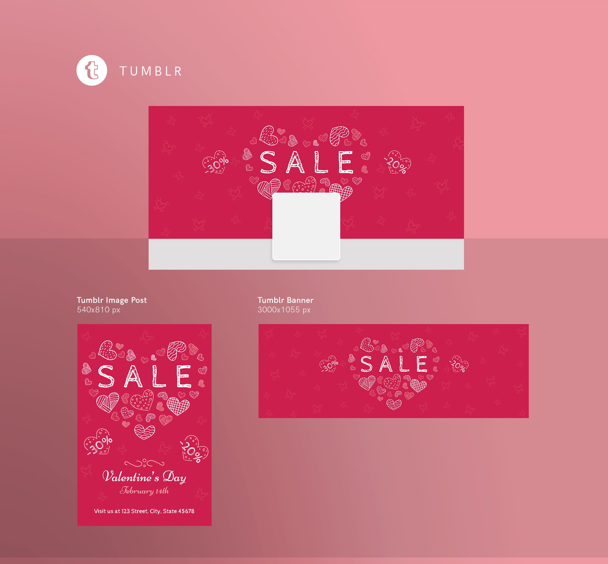 socialmediapack creativemarket 7 875