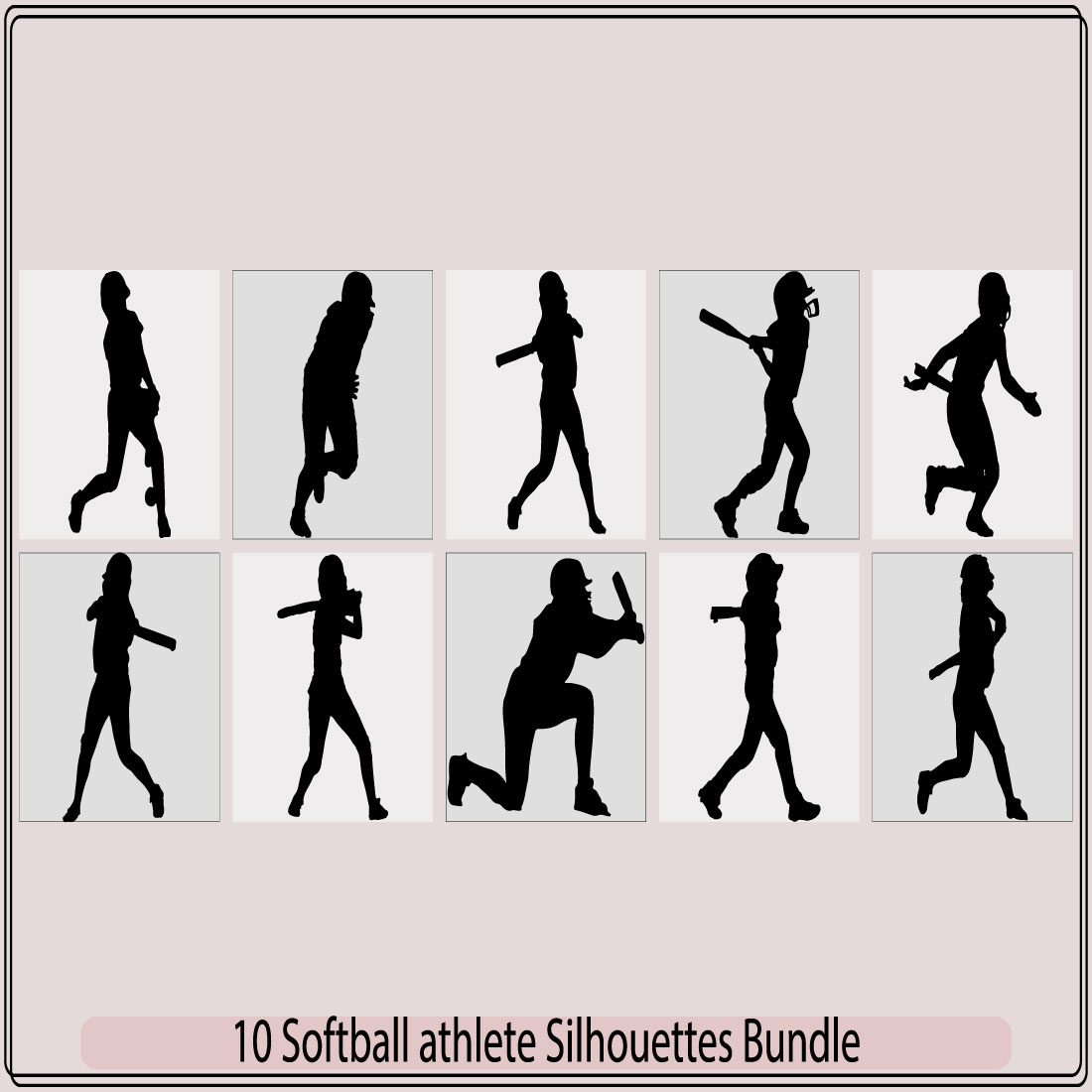 Baseball Silhouettes