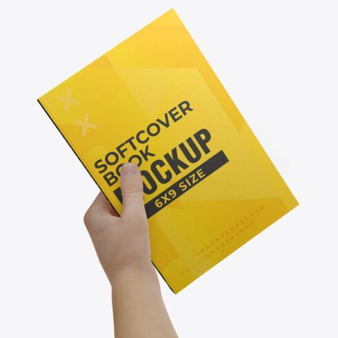 Softcover Book Mockups cover image.