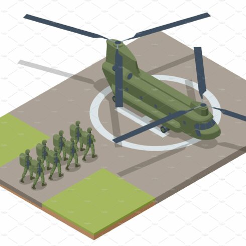Soldiers loading onto a helicopter cover image.
