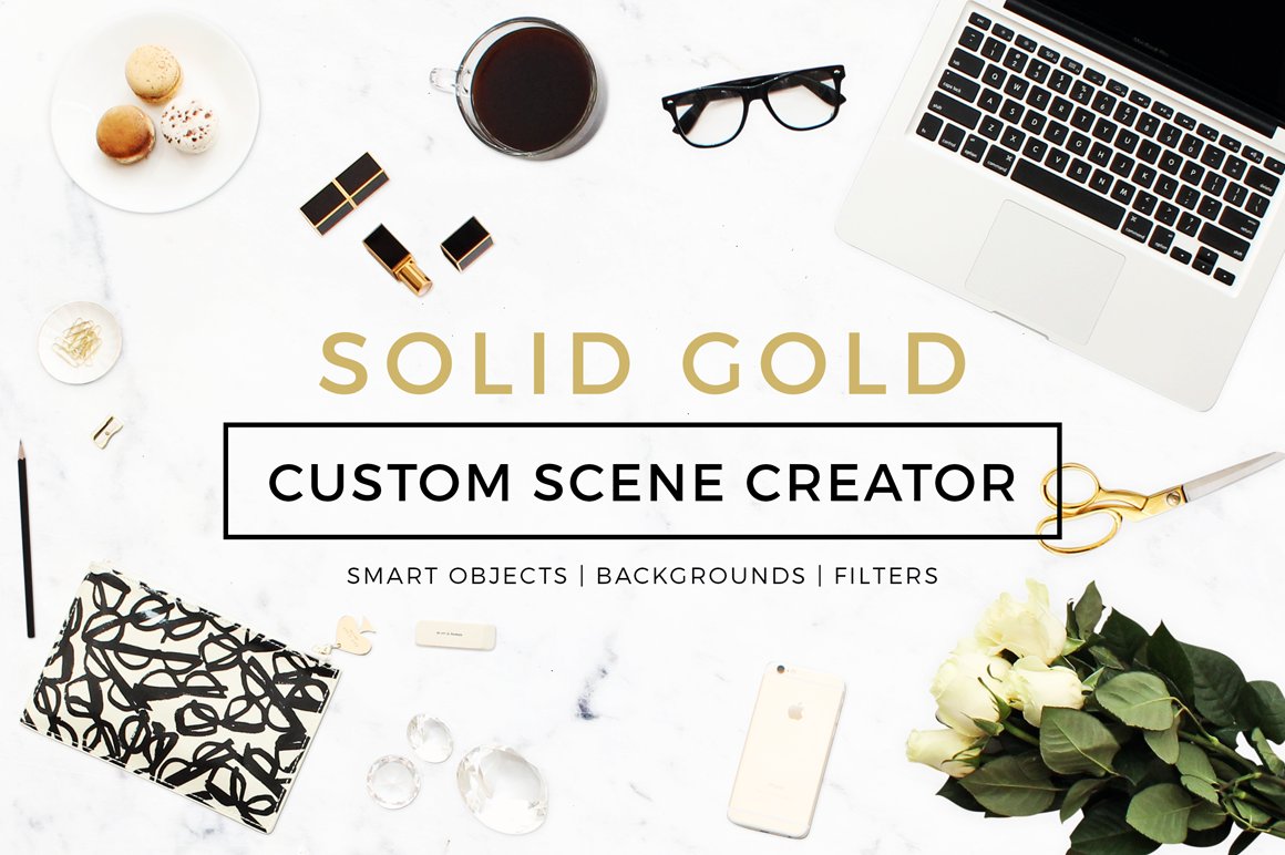 Custom Scene Creator- Solid Gold cover image.