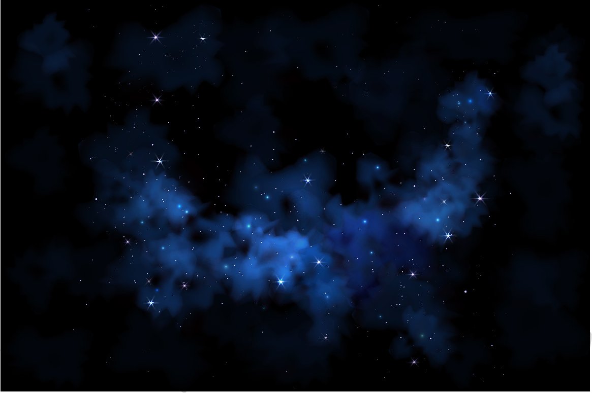 Sky  galaxy stars nebula cover image.