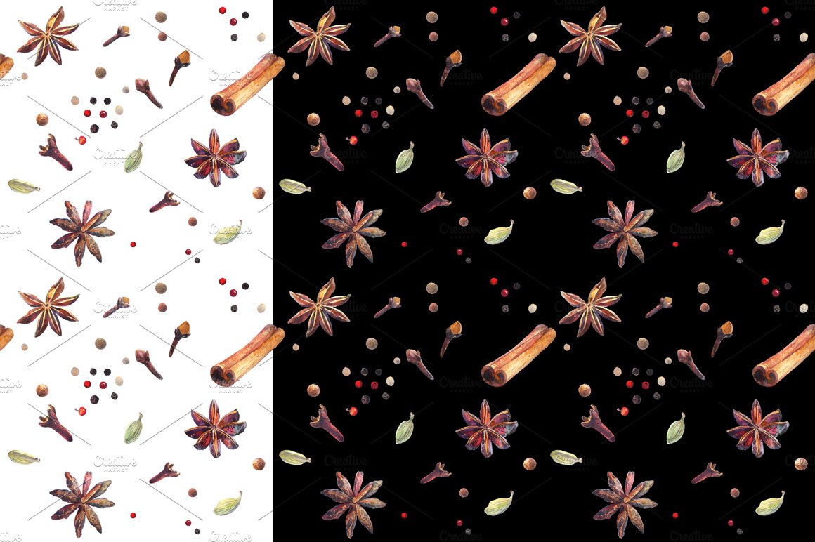 spices patterns 794