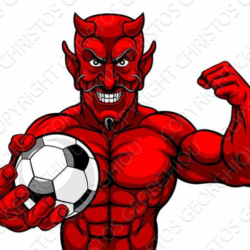 Devil Soccer Football Sports Mascot cover image.