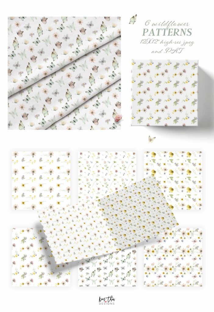 Spring Meadow Wildflower Collection – MasterBundles