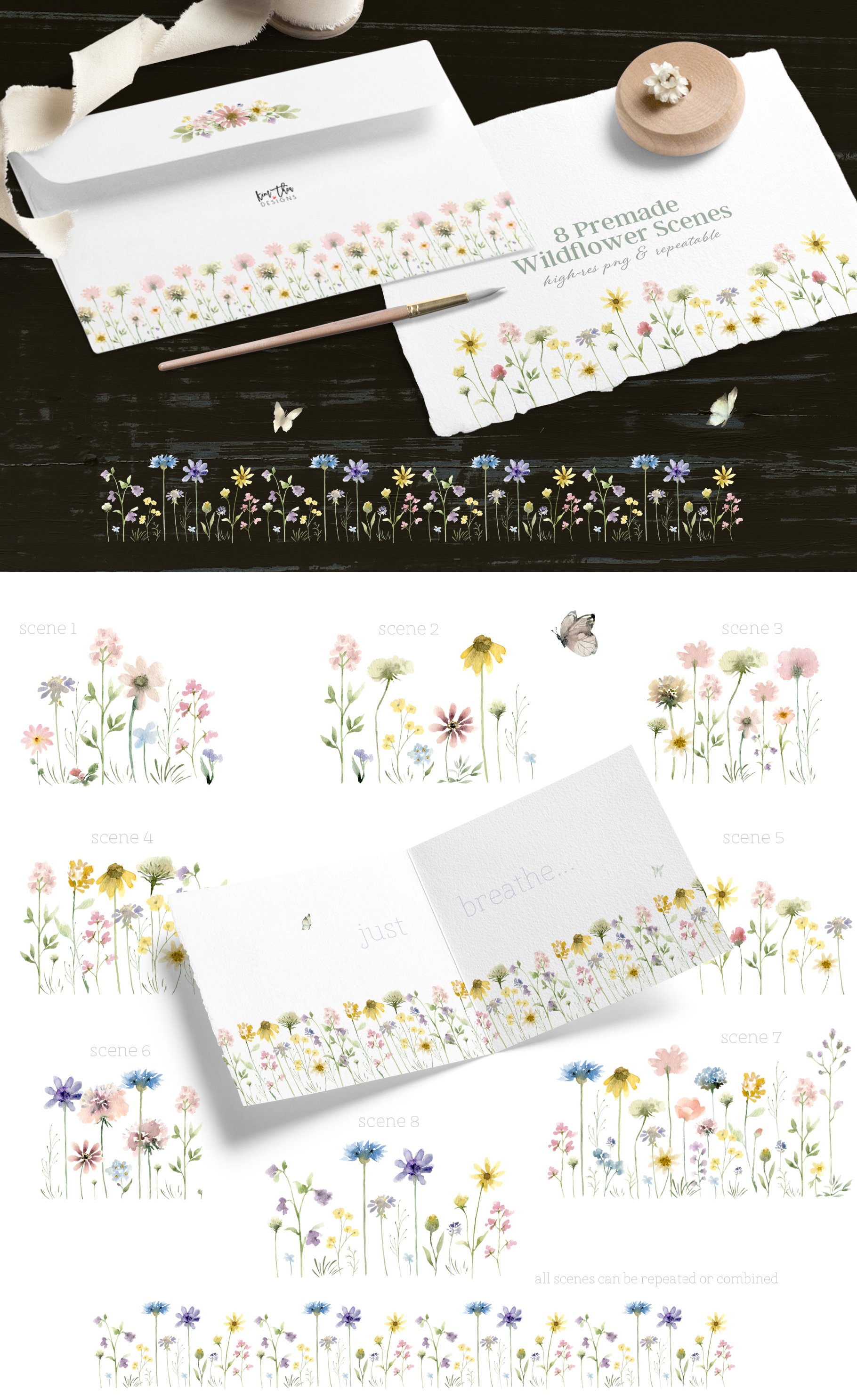 Spring Meadow Wildflower Collection preview image.