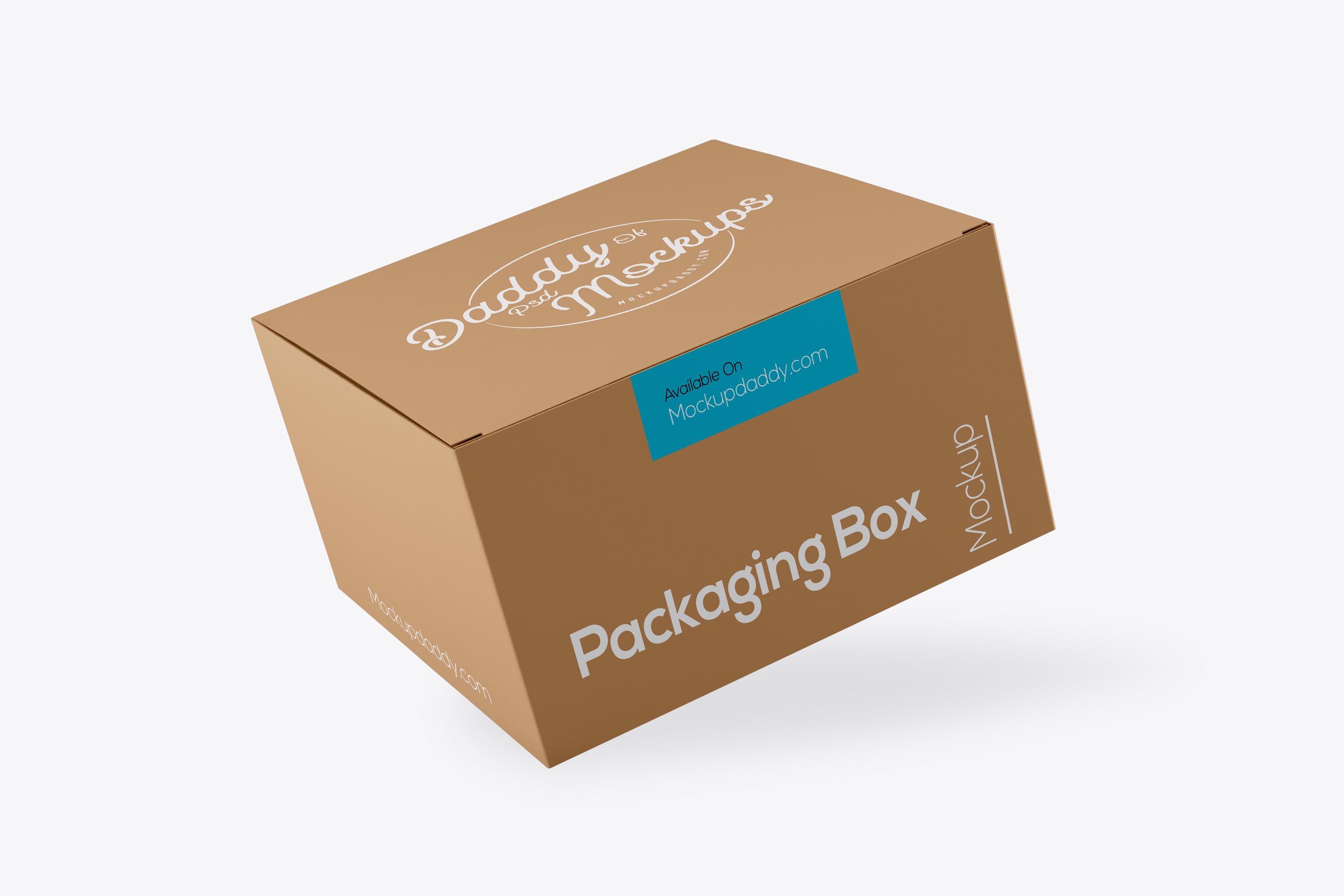 CardBoard Box Mockup cover image.