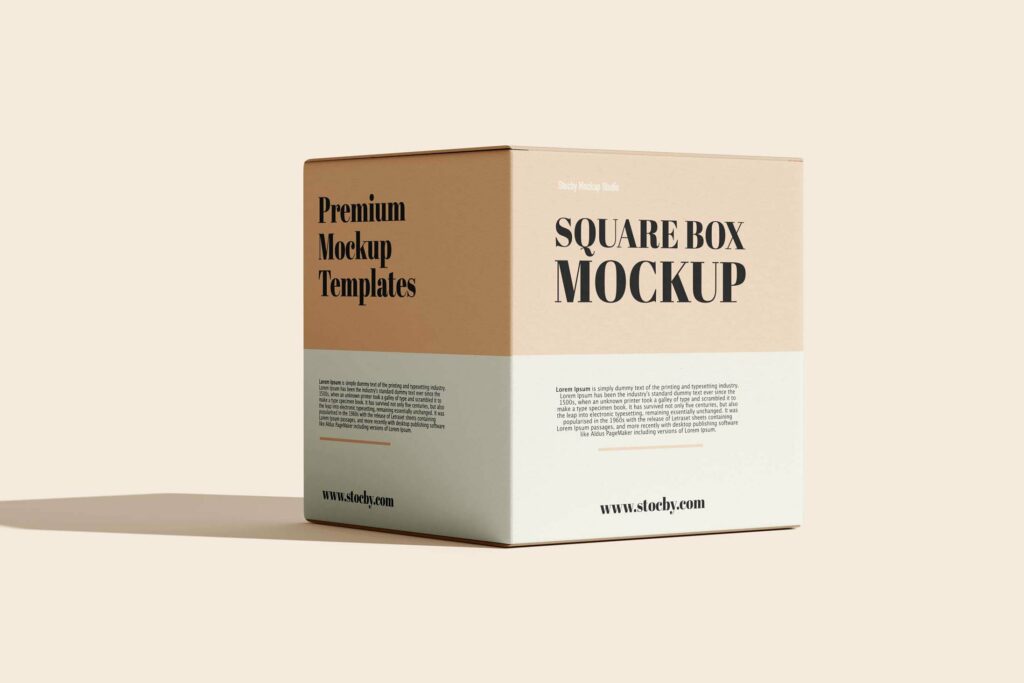 Box Mockup Set Masterbundles