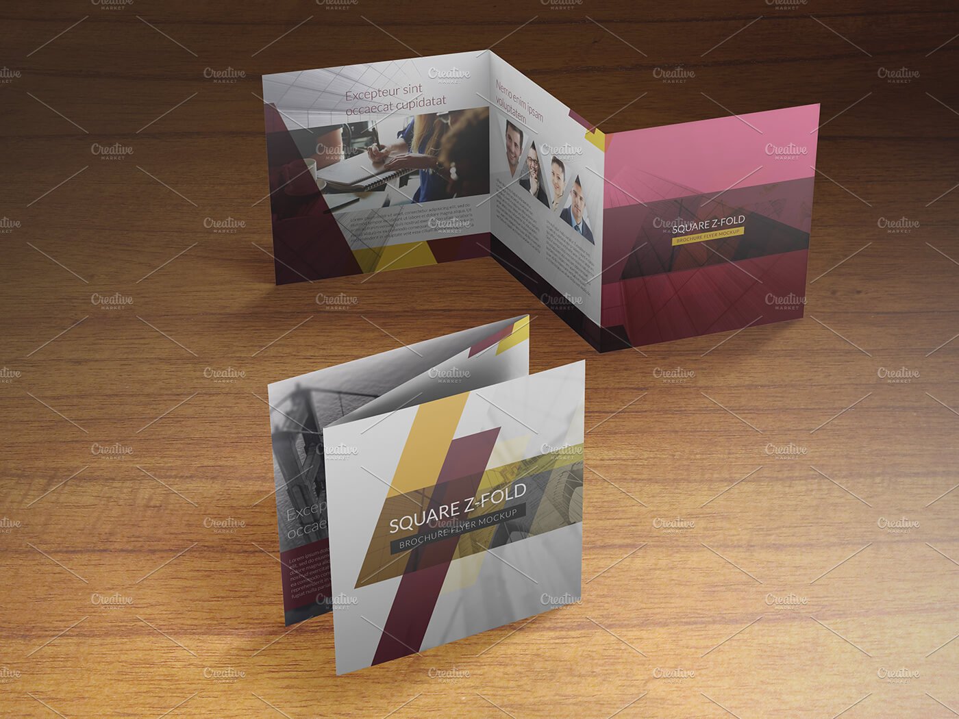 square z fold brochure mockup 04 24