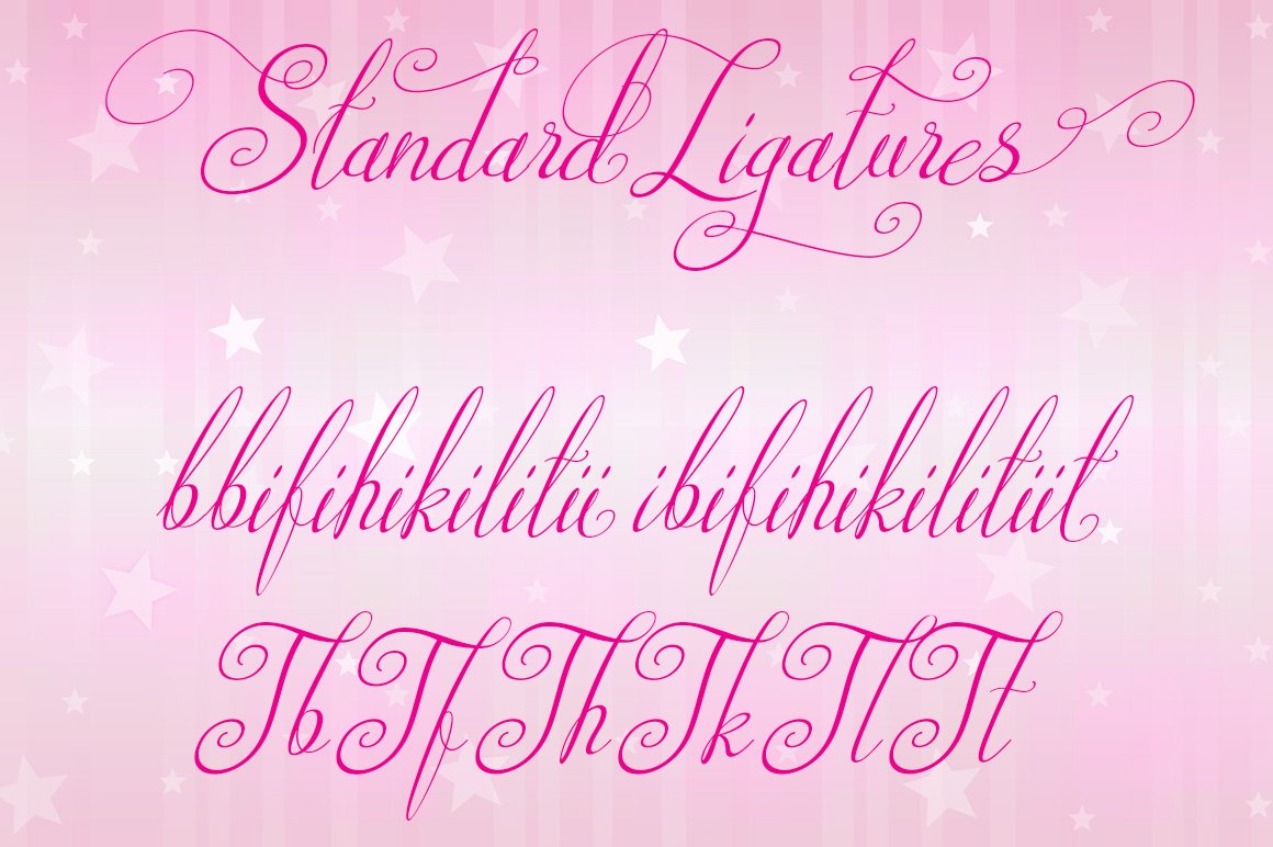 standard ligatures 20