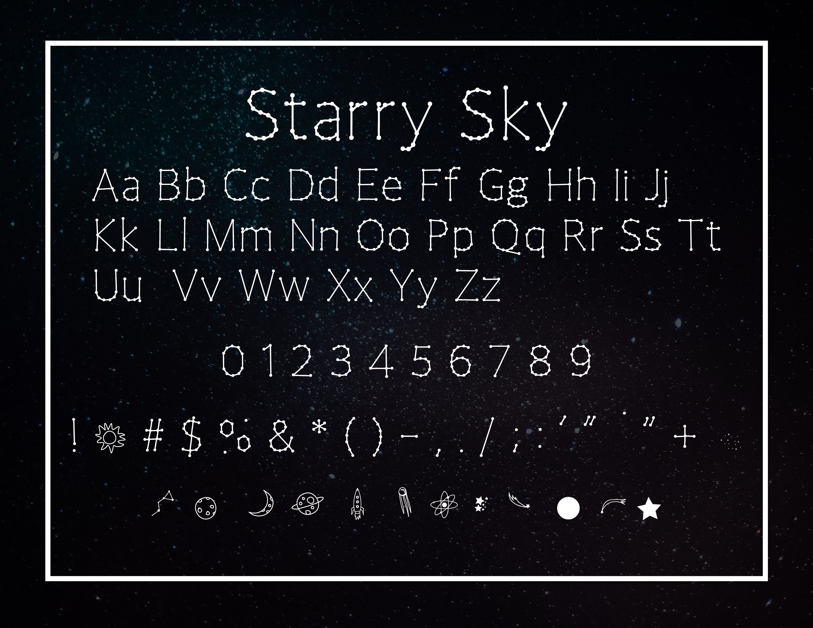 starry sky sample 458