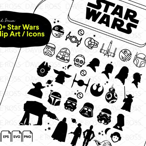 Star Wars ClipArt / Icons cover image.