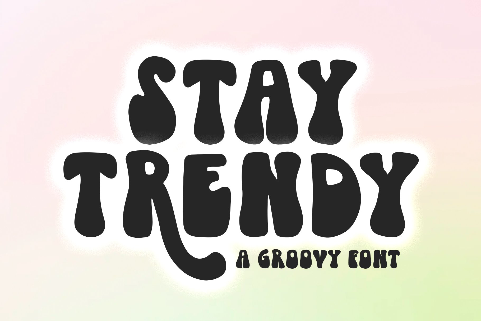 Stay Trendy | Boho Groovy Font cover image.
