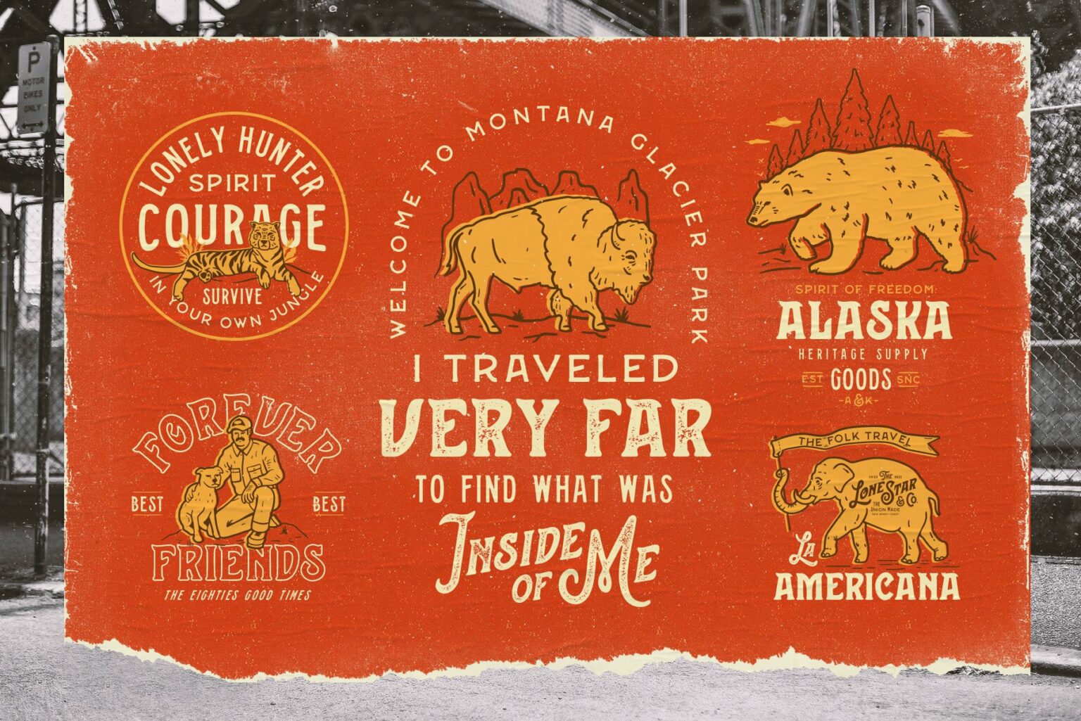 Stranger Font Collection + Extras – MasterBundles