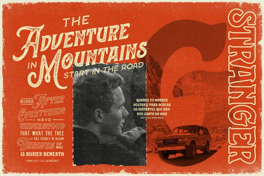 Stranger Font Collection + Extras – MasterBundles