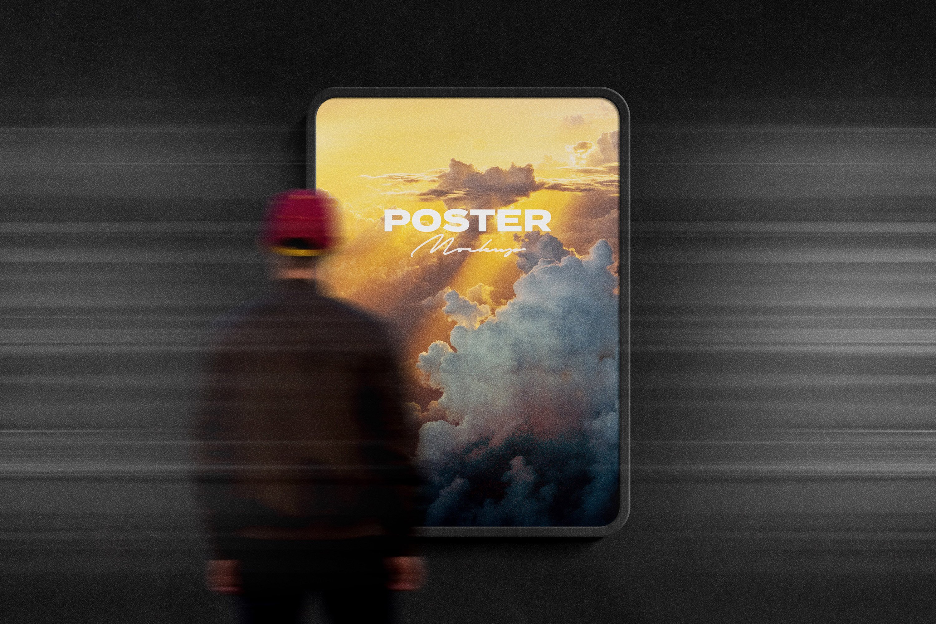 Street & Subway Poster Mockups preview image.