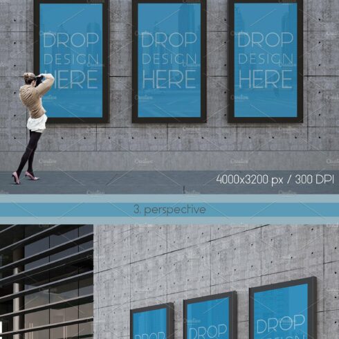 Outdoor Billboard Mega Mockup Set cover image.