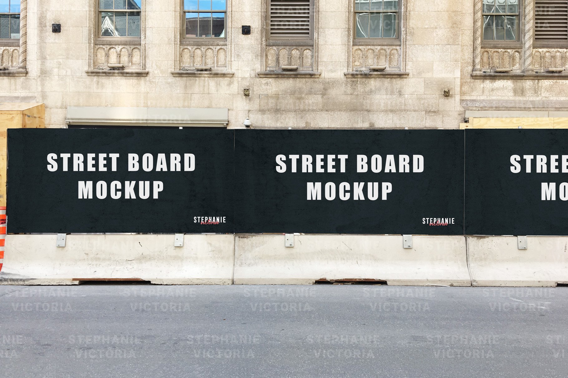 Street Boards Mockup preview image.