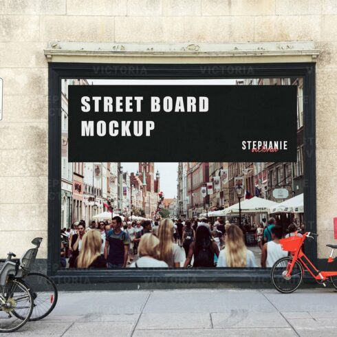 Street Board Mockup cover image.