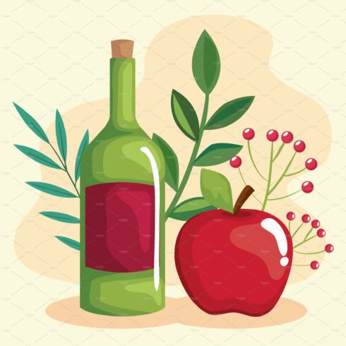 wine with apple cover image.