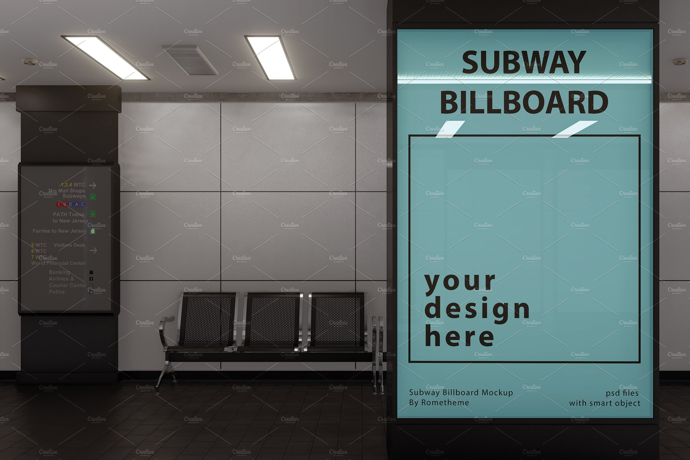 subway billboard vol.02 mockup template 28629 350