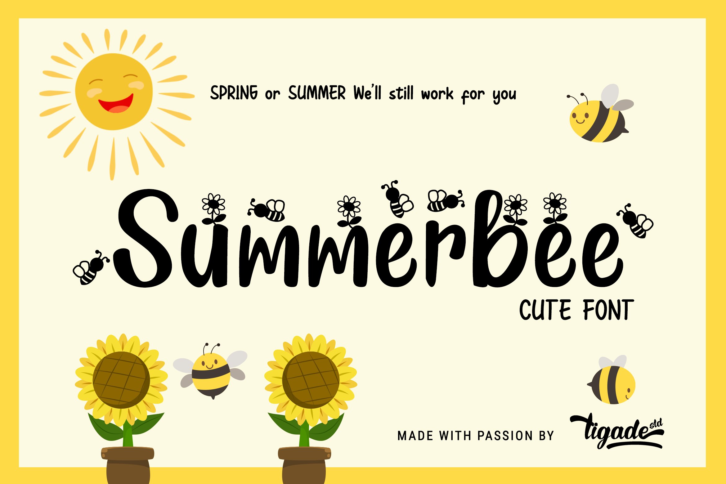 Summerbee | Summer Sunflower Bee cover image.