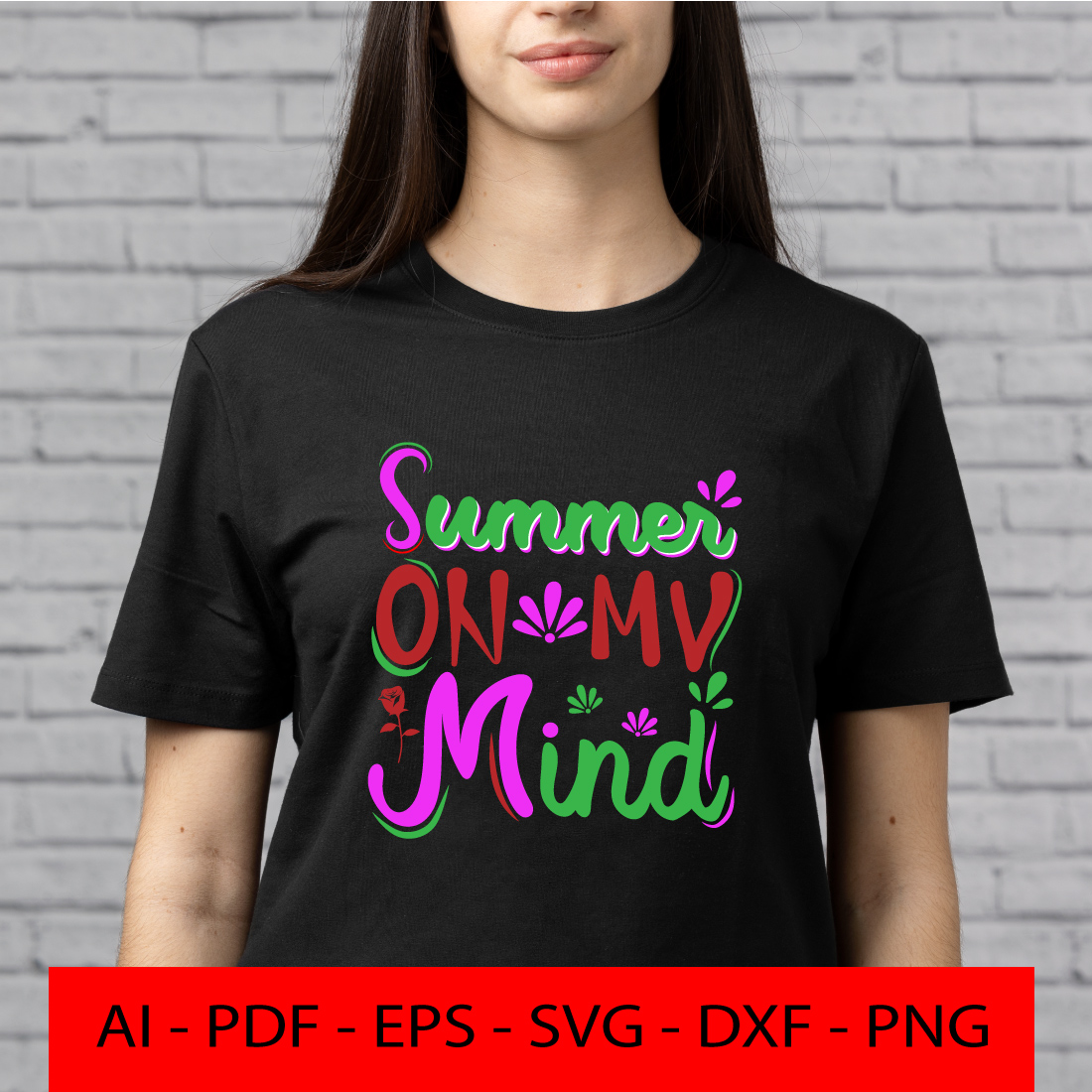 Summer T-Shirt Design Bundle Vol-1 preview image.