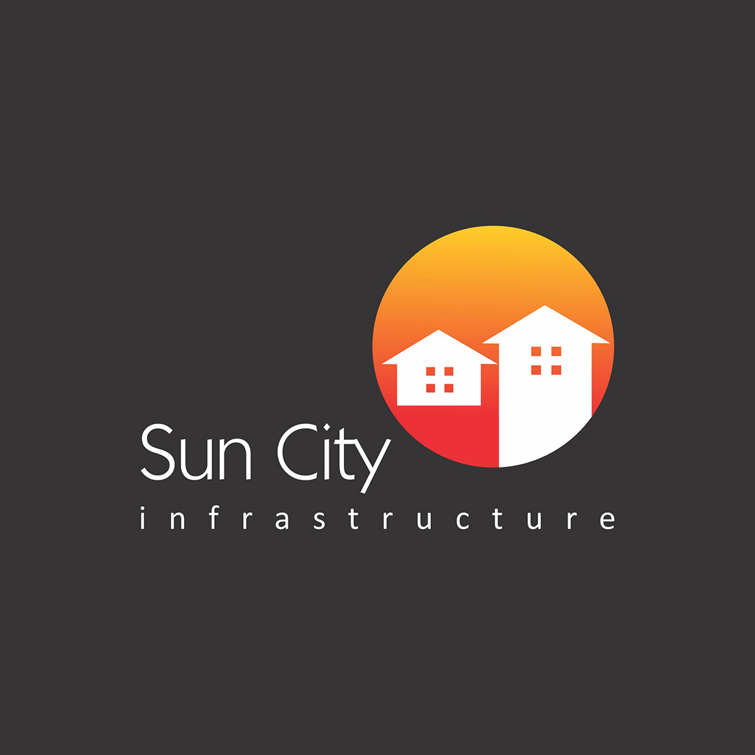 Sun City Infrastructure Logo pinterest preview image.