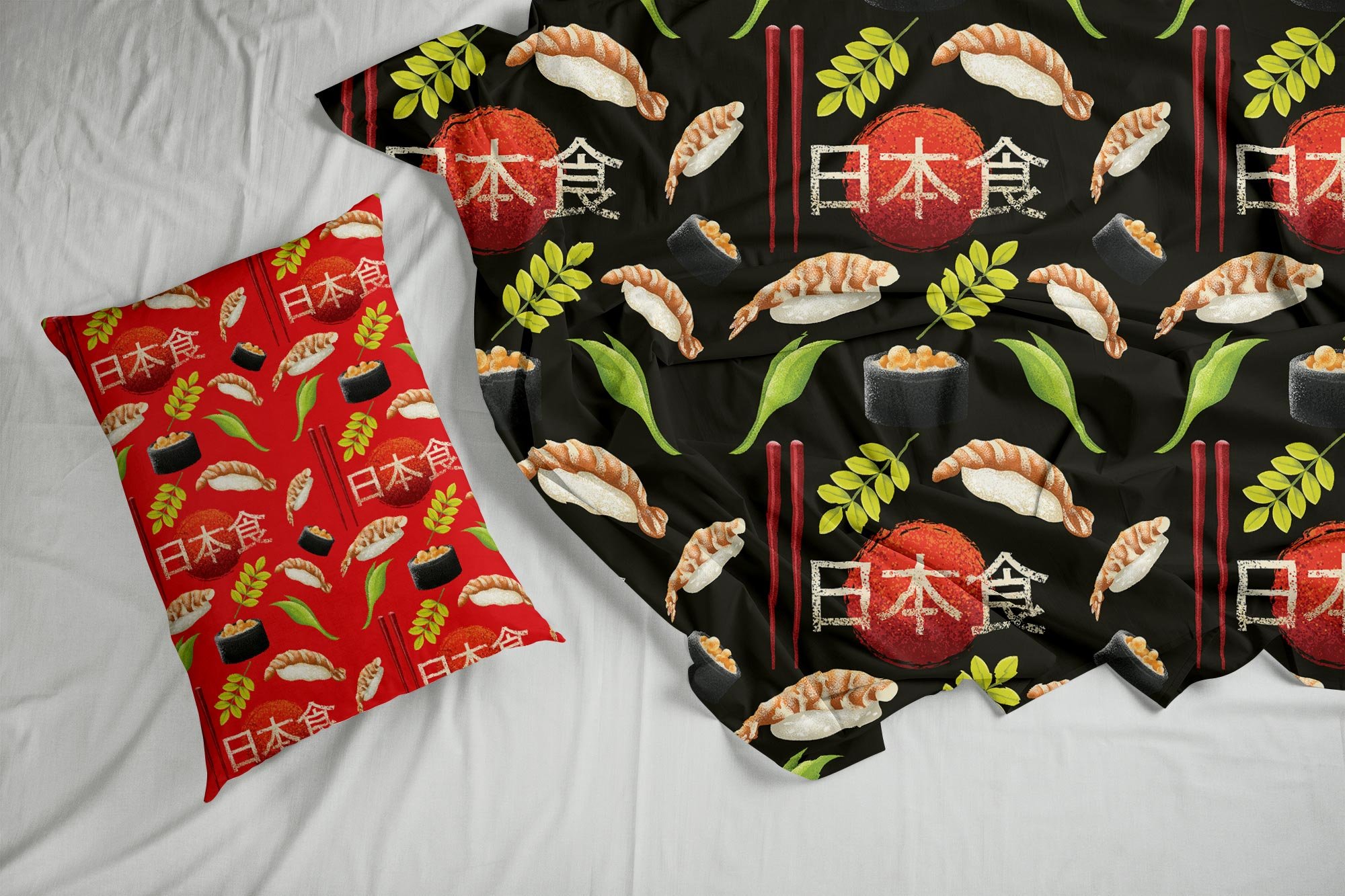 Japanese Food Seamless Pattern cover image.