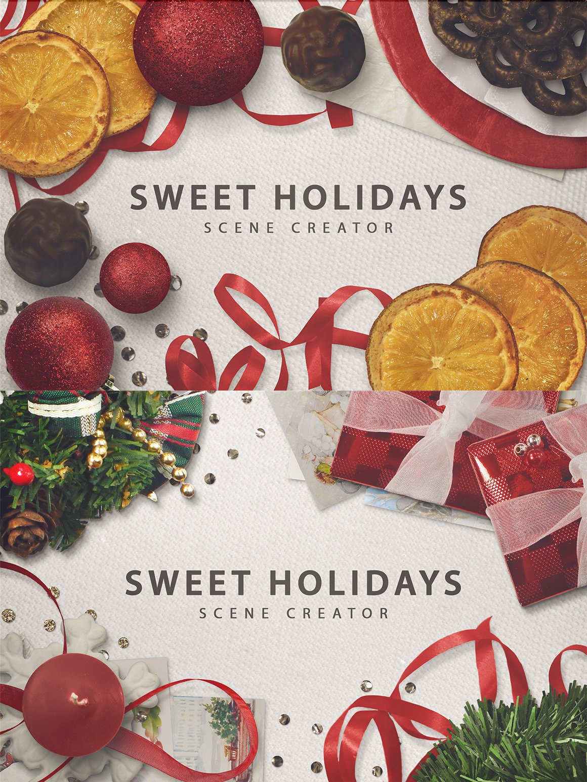 Sweet Holidays Scene Creator! preview image.