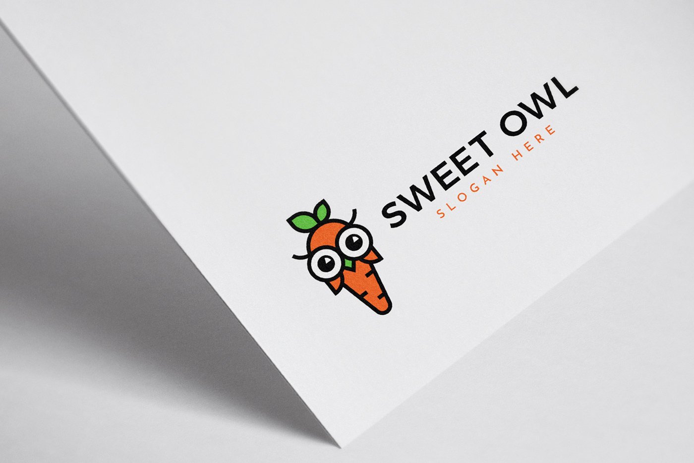 sweet owl logo template 2 80