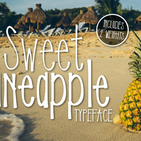 Sweet Pineapple Typeface cover image.