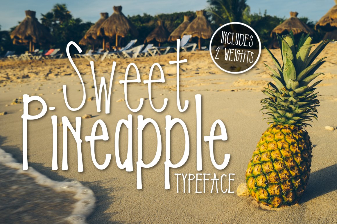 Sweet Pineapple Typeface cover image.