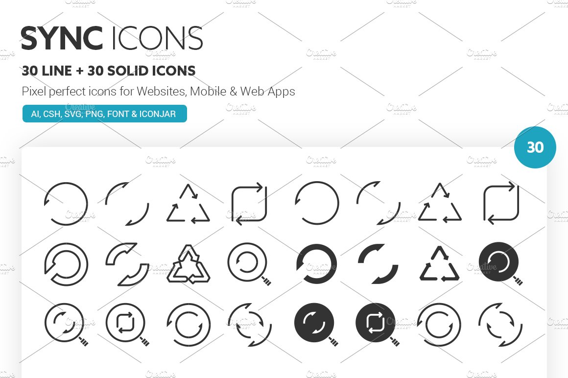 Sync Icons cover image.