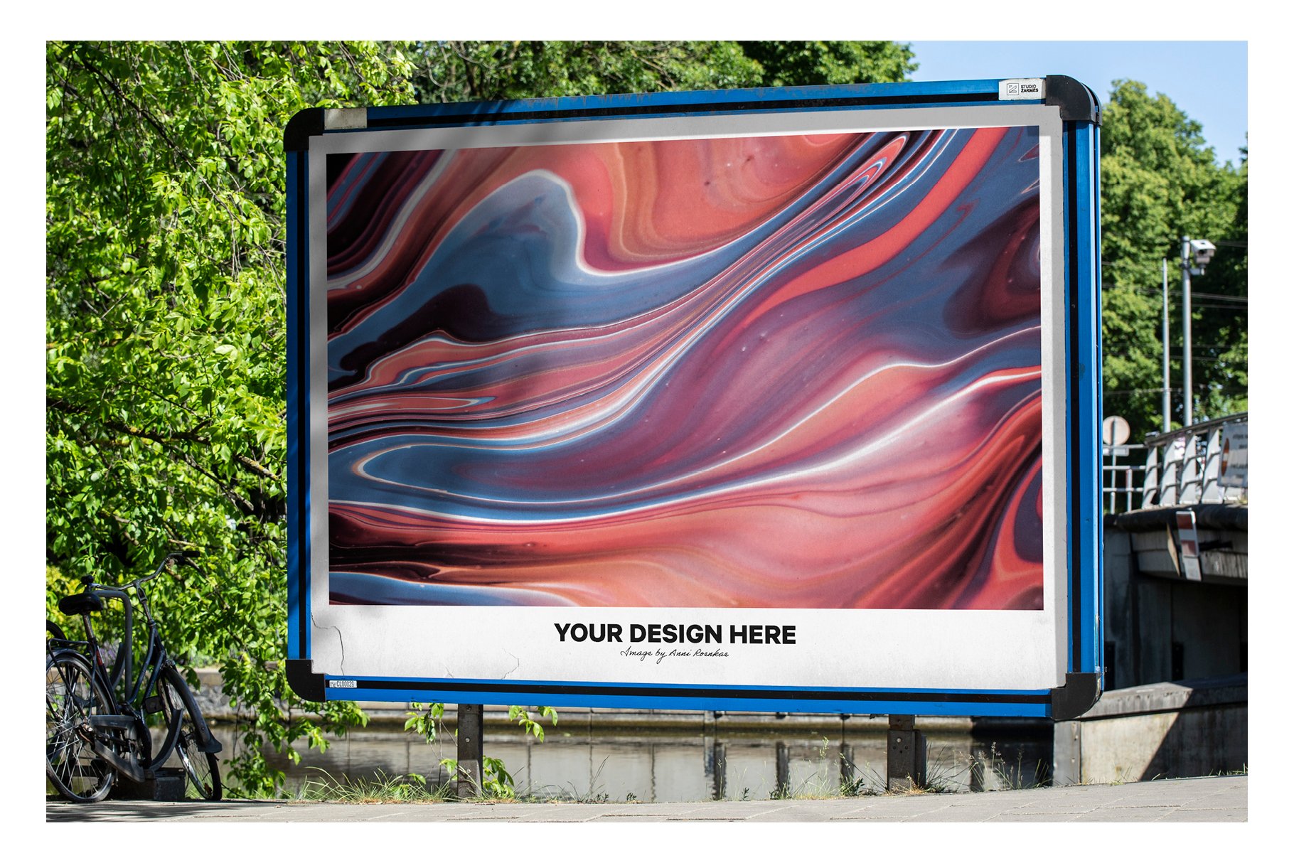 Urban Billboard Banner Mockup preview image.