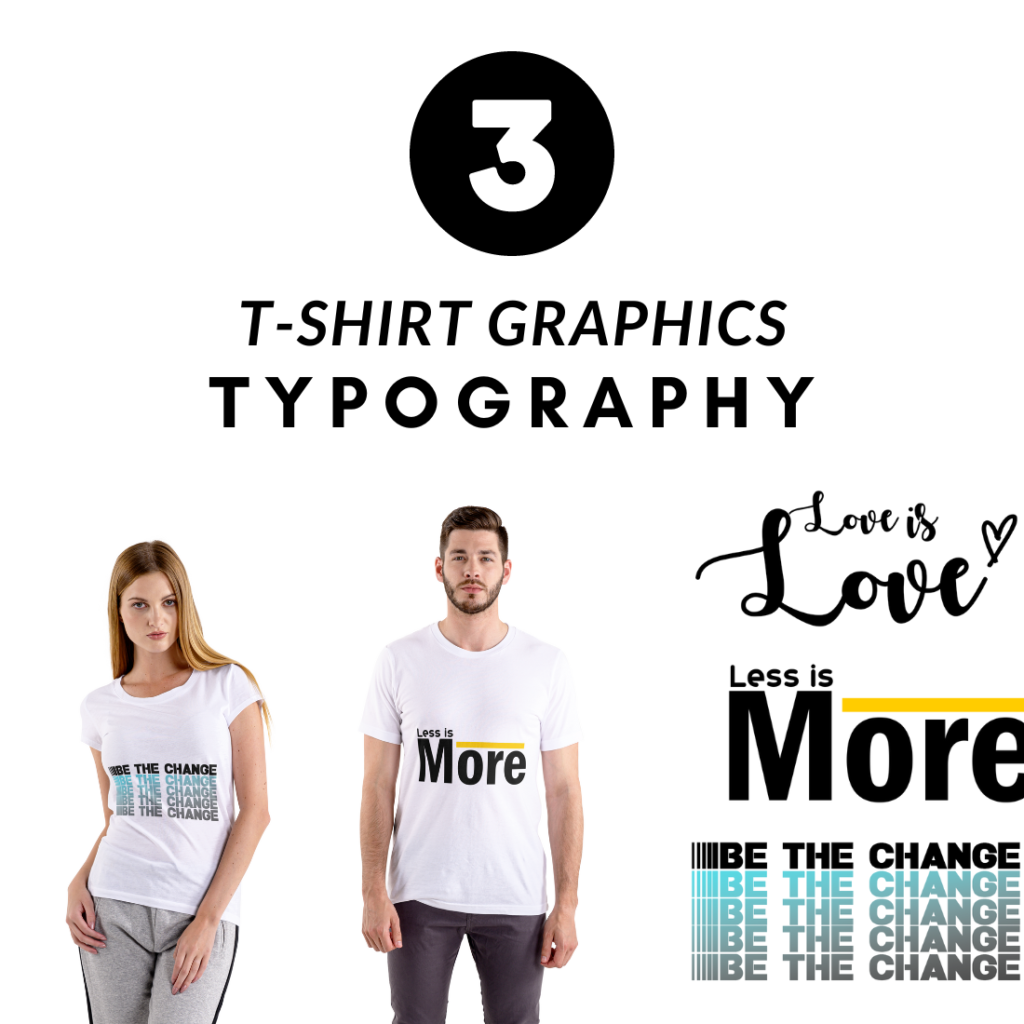 Typography T Shirt Graphics