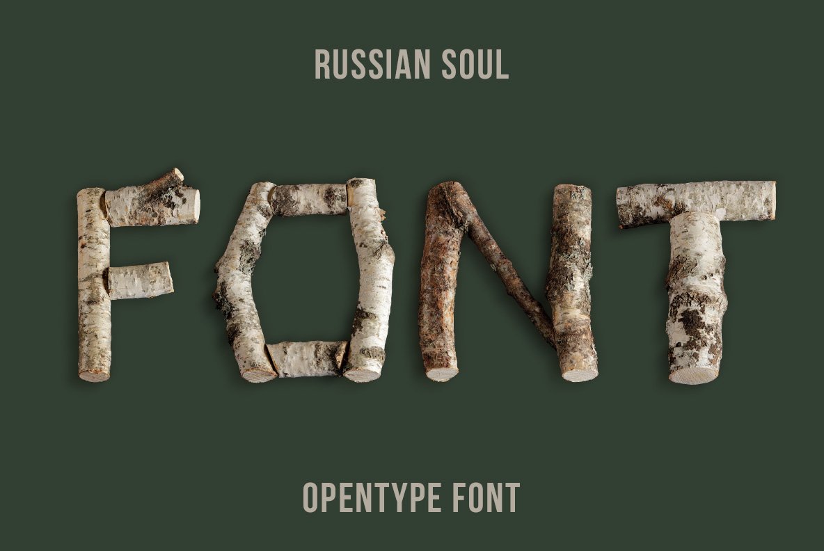Russian Soul Font cover image.