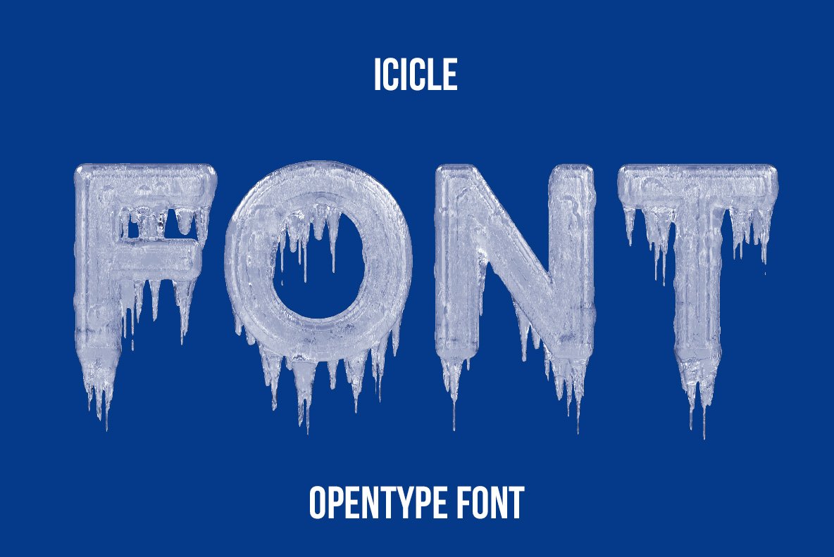 Icicle Font cover image.