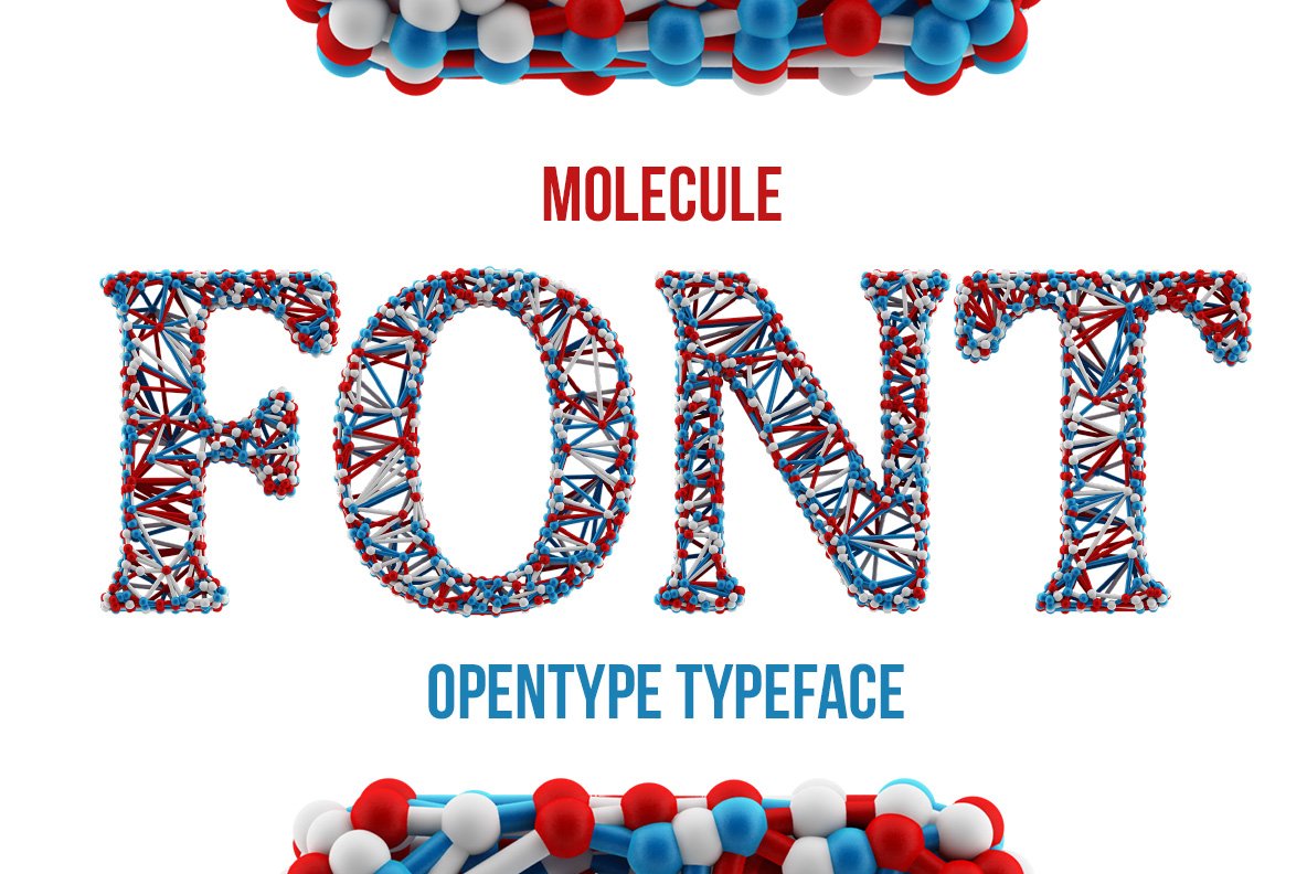 Molecule Font cover image.